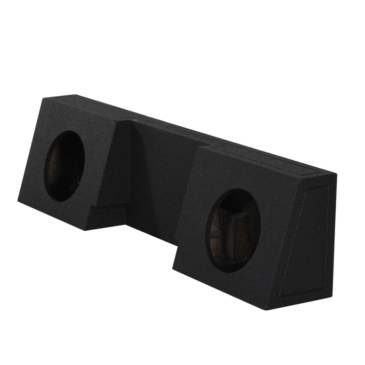 Q Power QBOMB Dual 12" Sealed Subwoofer Enclosure GM Single Cab Behind Seat Fit