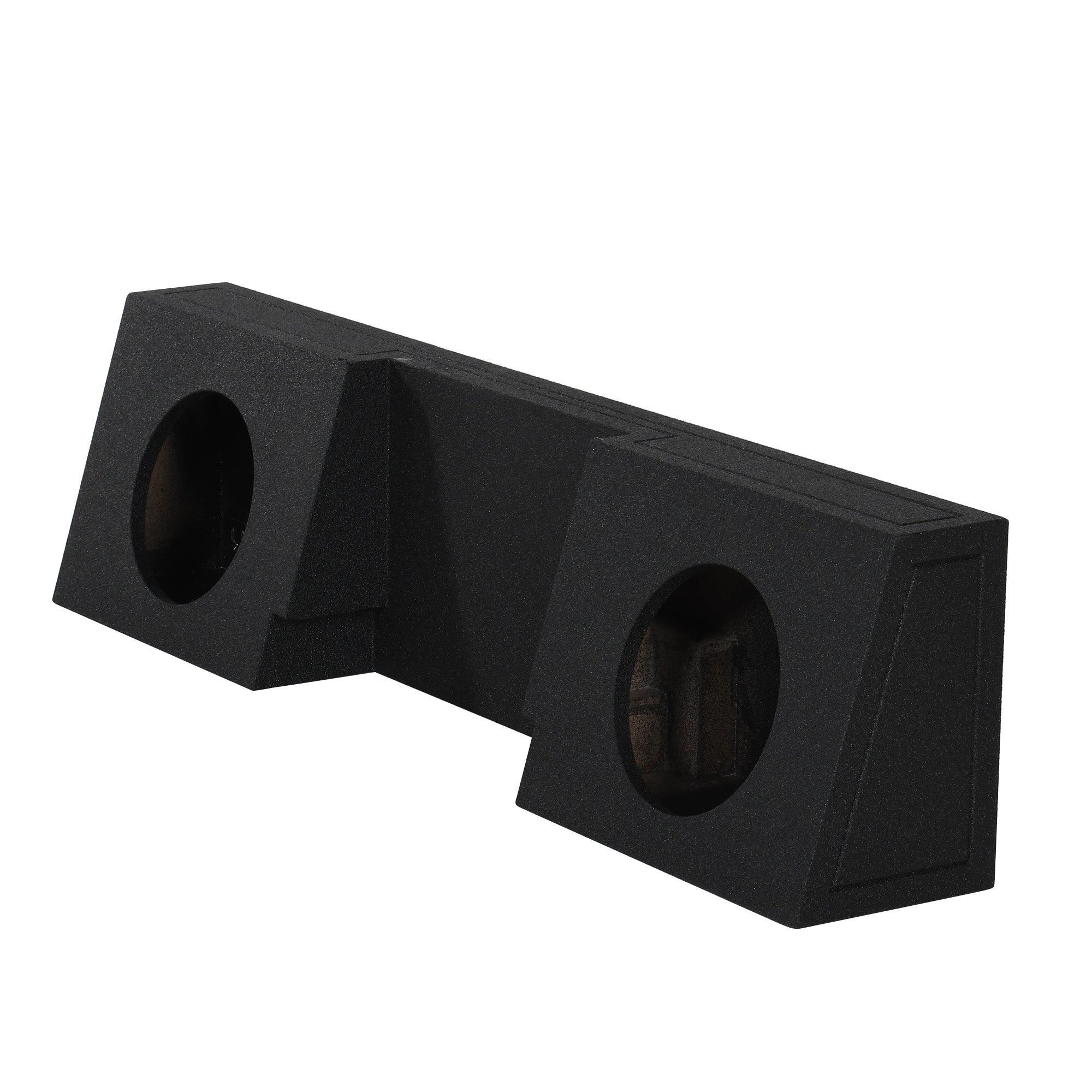 QPower Dual 12" Behind Seat Sub Box for Chevy Single Cab Q-Bomb (Open Box) - VMInnovations