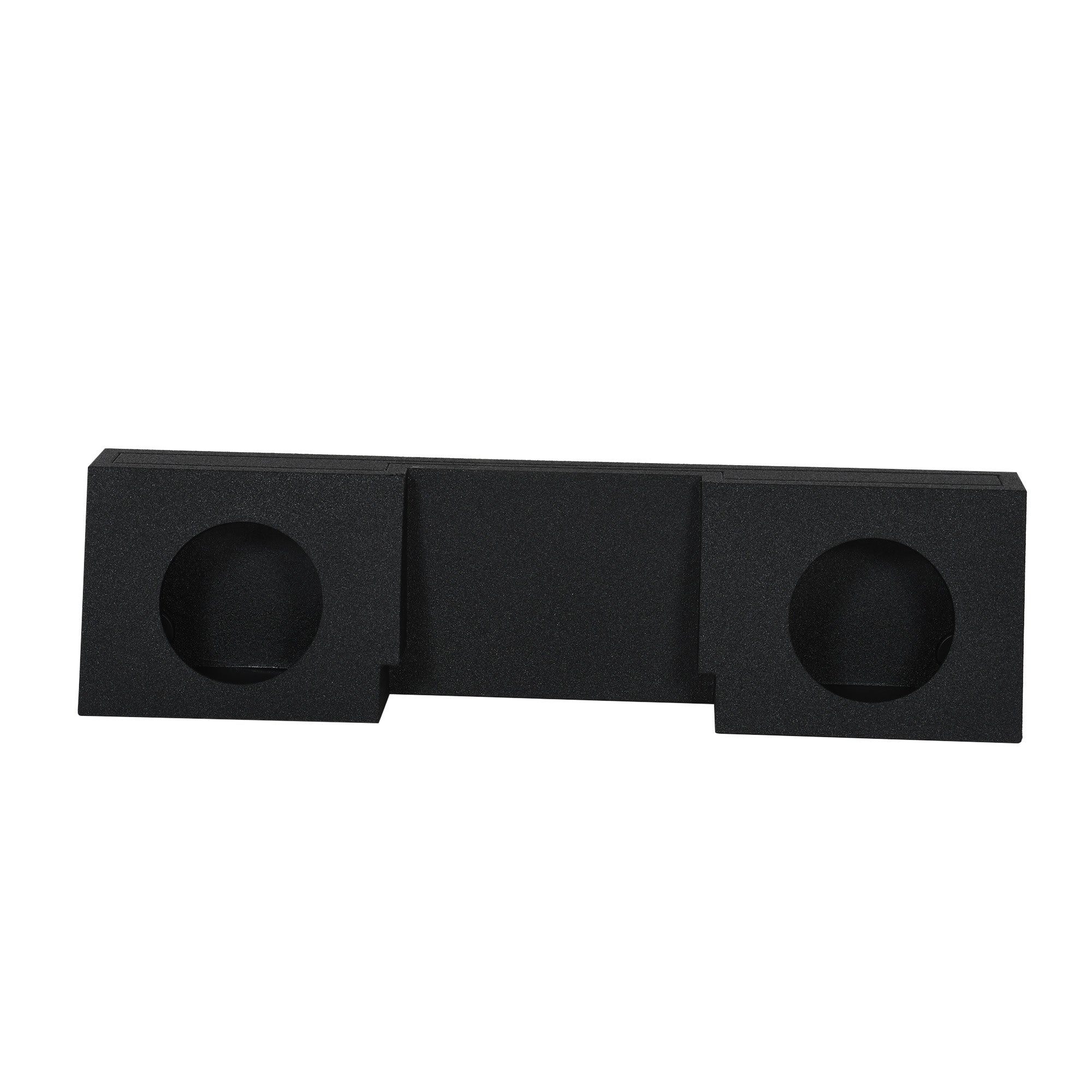 QPower Dual 12" Behind Seat Sub Box for Chevy Single Cab 2007-2025, Q-Bomb - VMInnovations