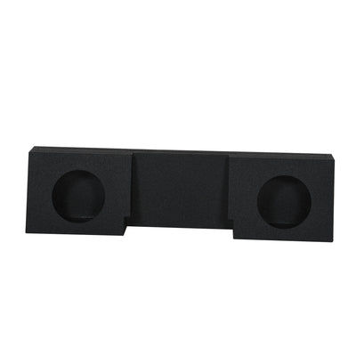 QPower Dual 12" Behind Seat Sub Box for Chevy Single Cab Q-Bomb (Open Box) - VMInnovations