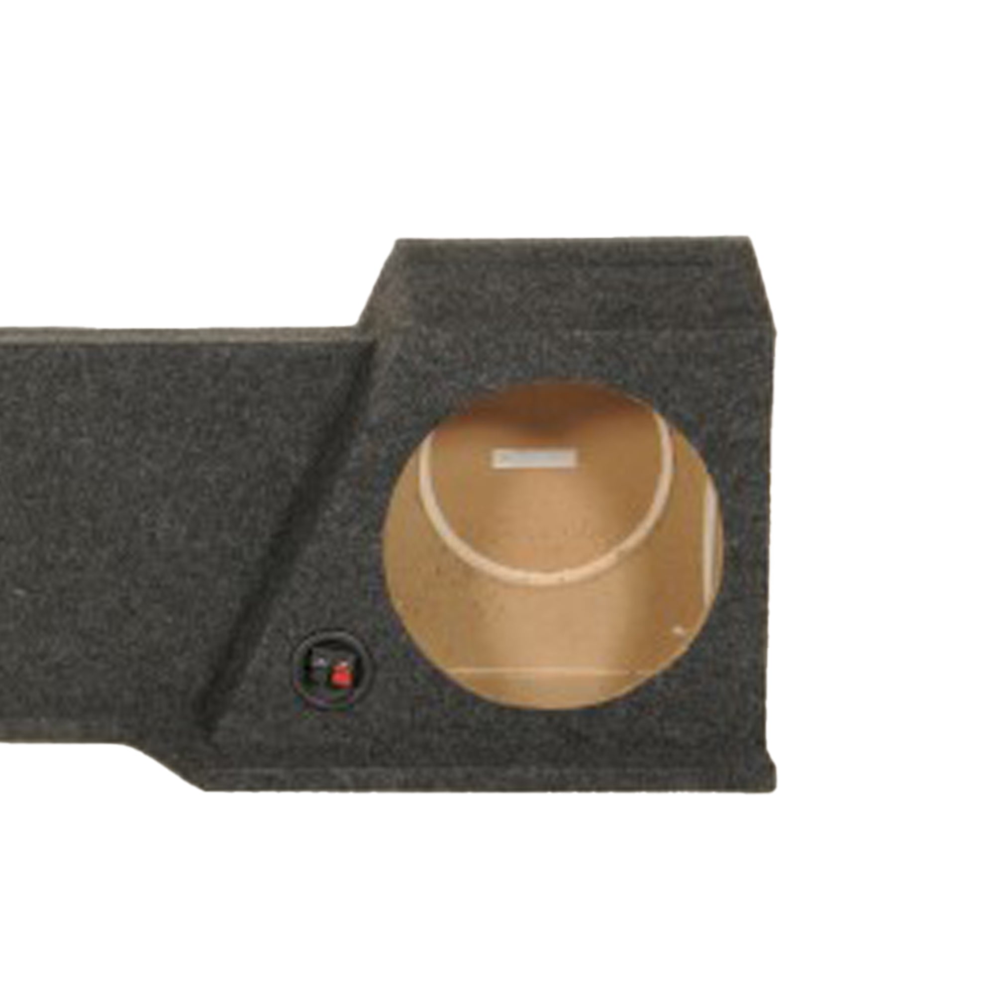 QPower 10" Sub Box for Chevy Silverado XCab & GMC Sierra XCab 07-13 (Open Box) - VMInnovations