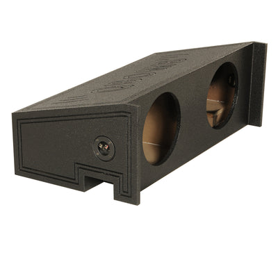 QPower Dual 10" Behind Seat Subwoofer Enclosure for Jeep CJ5 and CJ7, All Years