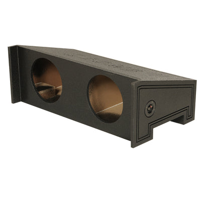 QPower Dual 10" Behind Seat Subwoofer Enclosure for Jeep CJ5 and CJ7, All Years