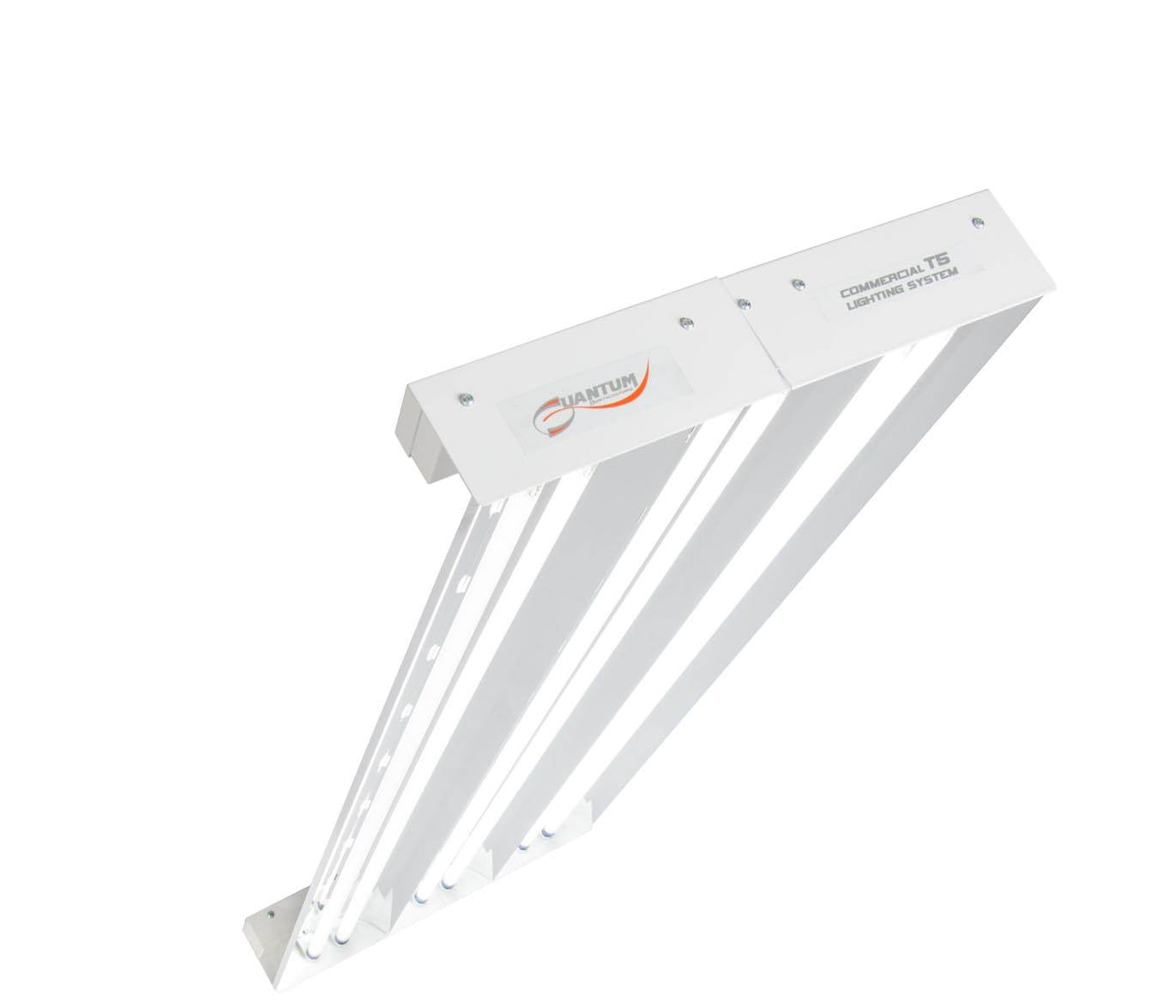 QUANTUM T5 4ft 6 Lamp Hydroponics 324W Fluorescent Grow Light Fixture (Open Box)