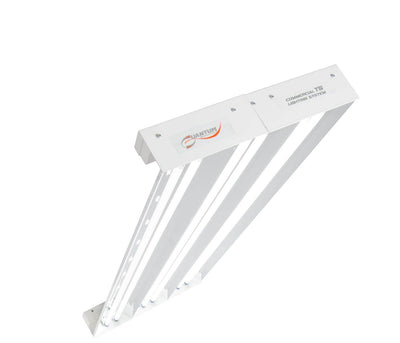 QUANTUM T5 4ft 6 Lamp Hydroponics 324W Fluorescent Grow Light Fixture (Open Box)
