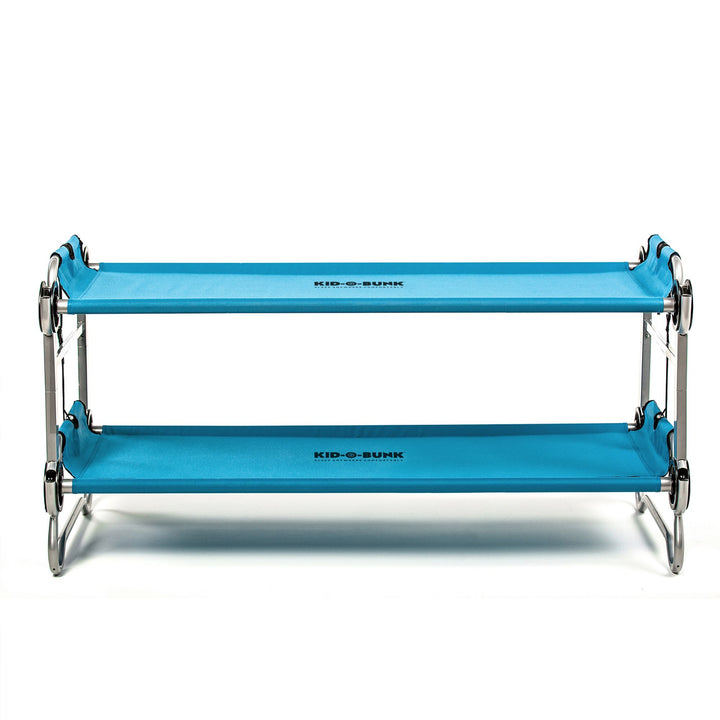 Disc-O-Bed Youth Double Cot Kid-O-Bunk w/ 200lb Capacity & Carry Bags(For Parts)