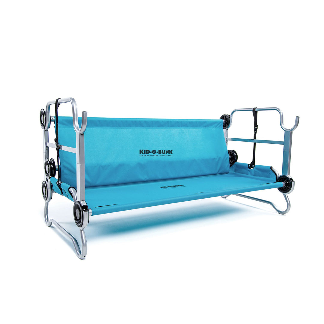 Disc-O-Bed Youth Double Cot Kid-O-Bunk w/ 200lb Capacity & Carry Bags(For Parts)