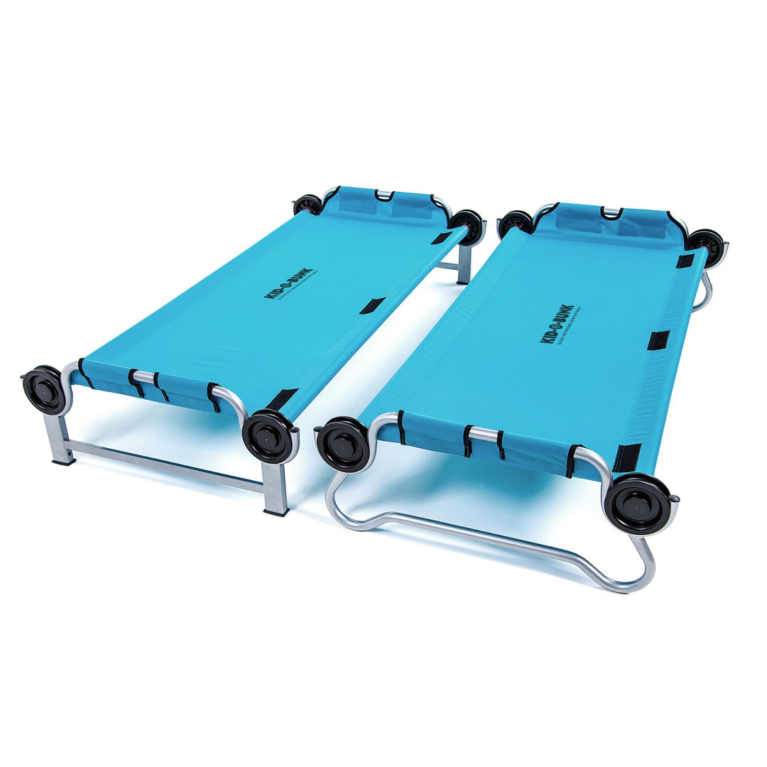 Disc-O-Bed Youth Double Cot Kid-O-Bunk w/ 200lb Capacity & Carry Bags(For Parts)