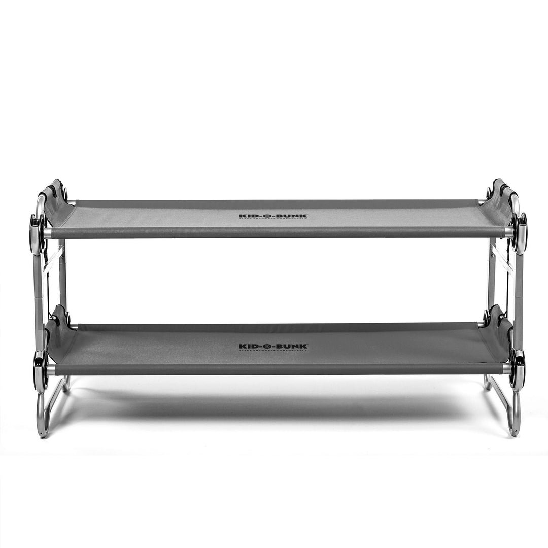 Disc-O-Bed Youth Double Cot Kid-O-Bunk, Storage Organizers & Carry Bag(Open Box) - VMInnovations
