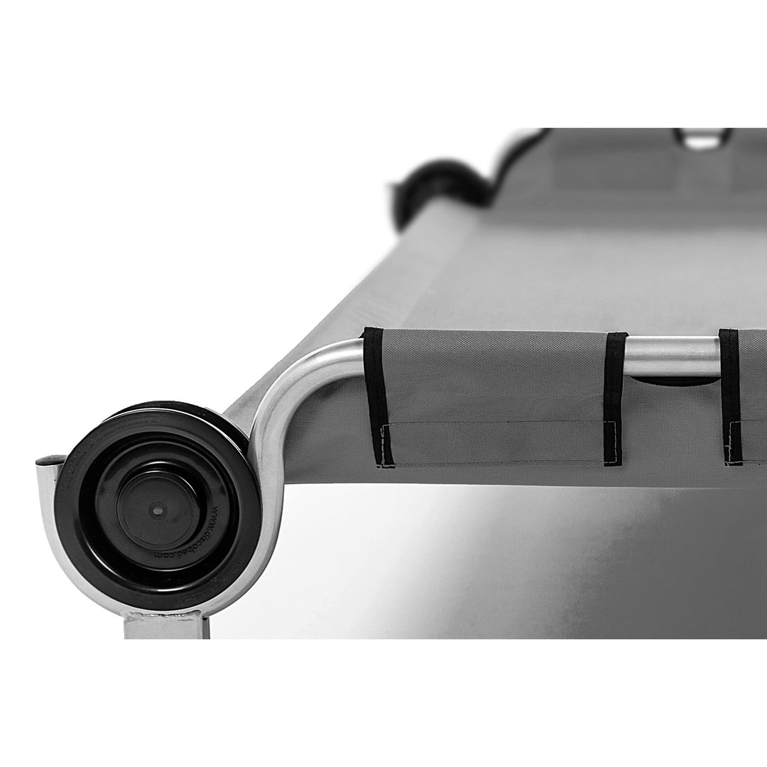 Disc-O-Bed Youth Double Cot Kid-O-Bunk, Storage Organizers & Carry Bag(Open Box) - VMInnovations