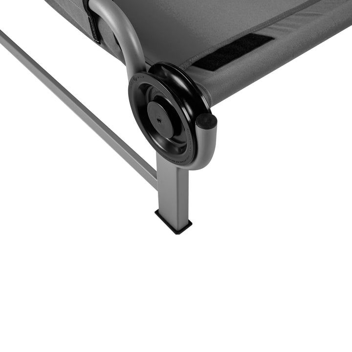 Disc-O-Bed Youth Single Cot Kid-O-Bed, Portable Bunk w/Travel Bag (Open Box)