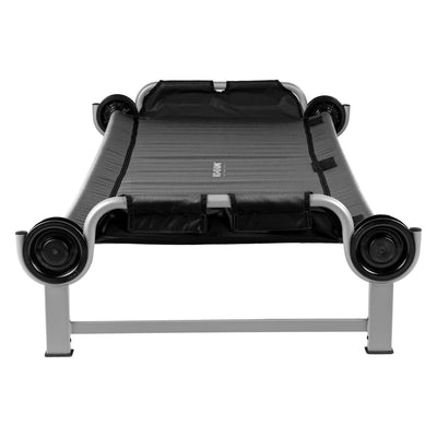 Disc-O-Bed Youth Single Cot Kid-O-Bed w/ Storage Organizer & Carry Bag(Open Box) - VMInnovations
