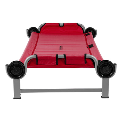 Disc-O-Bed Youth Single Cot Kid-O-Bed w Storage Organizer & Carry Bag (Open Box)