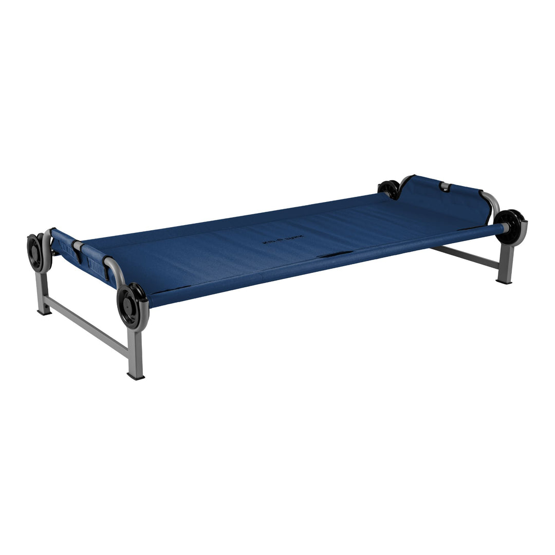 Disc-O-Bed Youth Single Cot Kid-O-Bed w/ Storage Organizer & Carry Bag(Open Box)