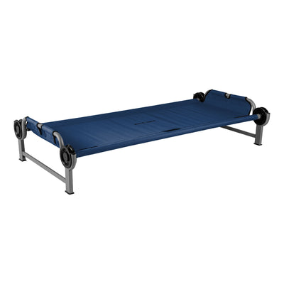 Disc-O-Bed Youth Single Cot Kid-O-Bed w/ Storage Organizer & Carry Bag(Open Box) - VMInnovations