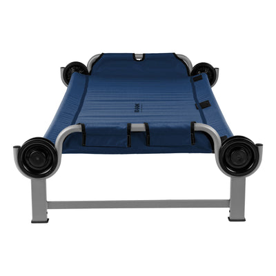 Disc-O-Bed Youth Single Cot Kid-O-Bed w/ Storage Organizer & Carry Bag(Open Box) - VMInnovations