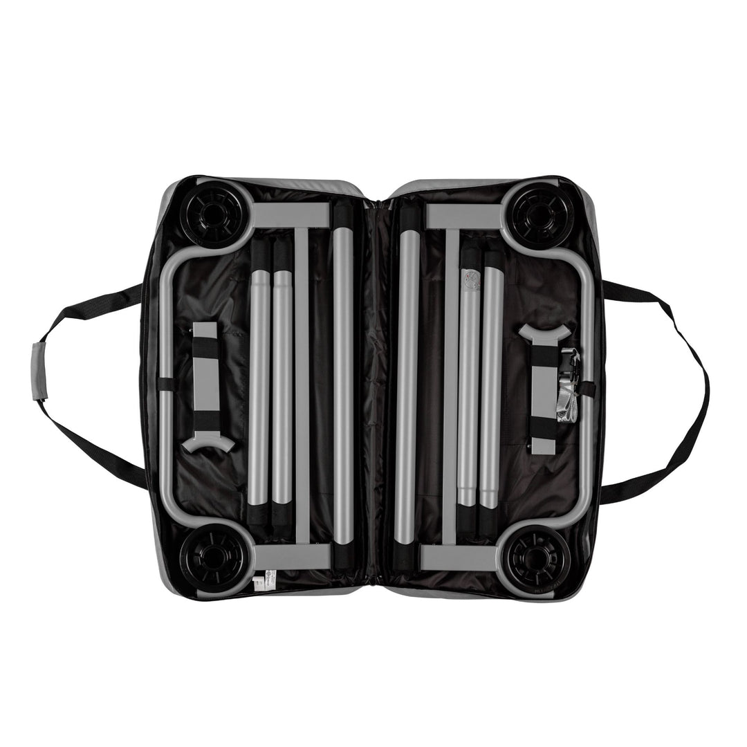 Disc-O-Bed Youth Single Cot Kid-O-Bed w/ Storage Organizer & Carry Bag(Open Box) - VMInnovations