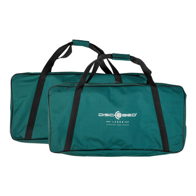 Disc-O-Bed Large Outdoor Convertible 2 Person Portable Camping Cots (Open Box) - VMInnovations