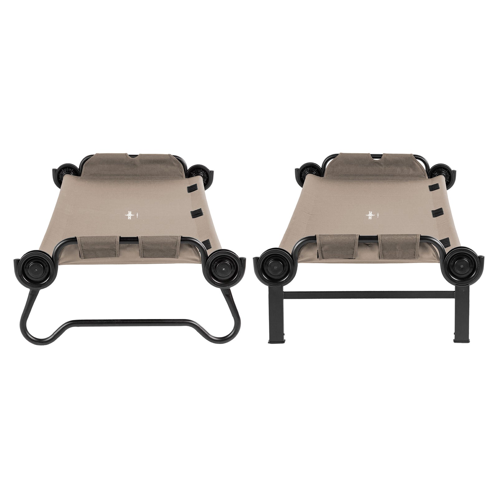 Disc-O-Bed Large Outdoor Convertible 2 Person Portable Camping Cots (Open Box) - VMInnovations