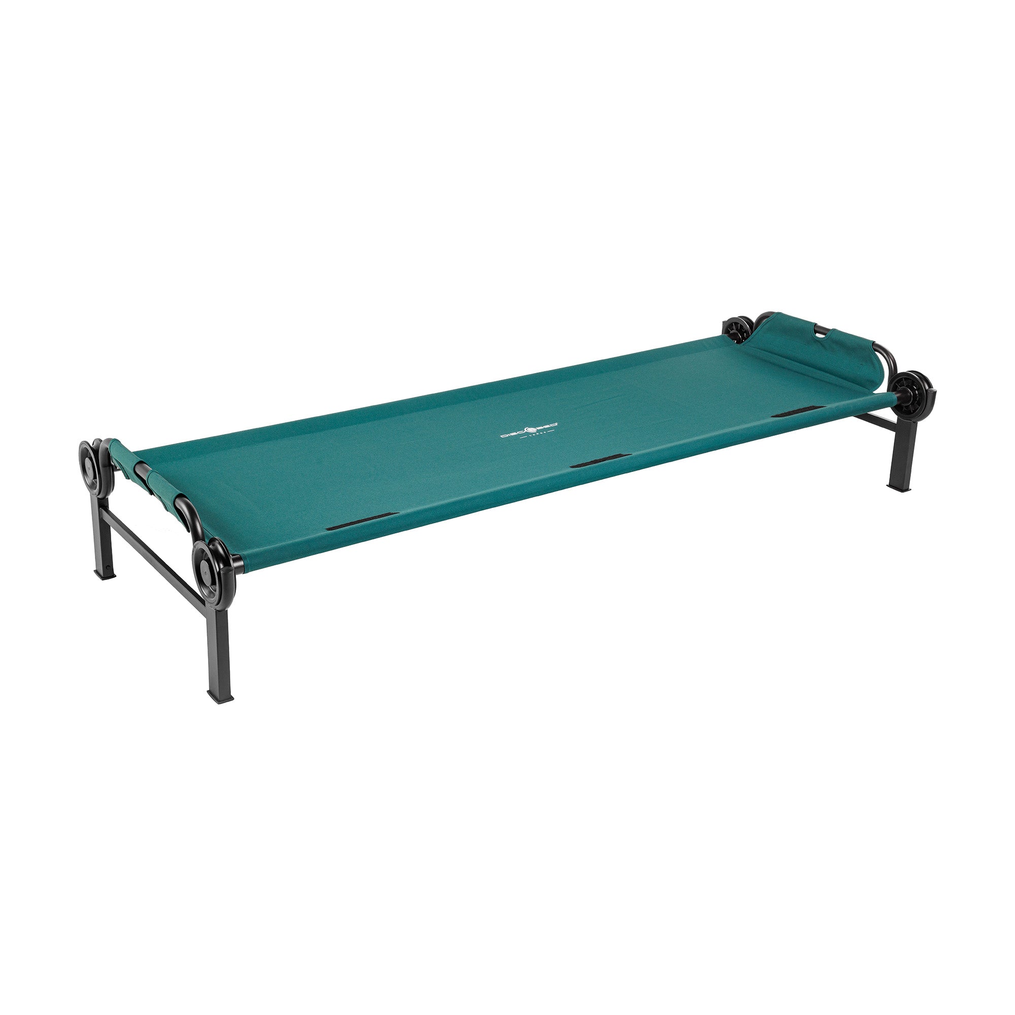 Disc-O-Bed Single Cot, Portable Sleep Solution for Tents & Cabins (Open Box)