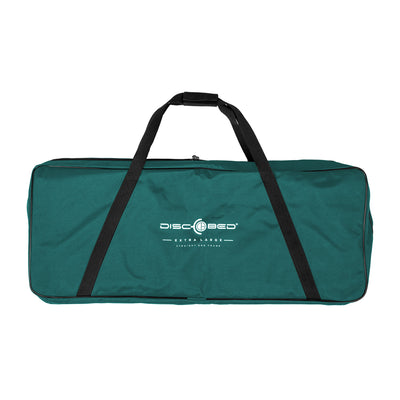 Disc-O-Bed Single Cot, Portable Sleep Solution for Tents & Cabins, Green, XL
