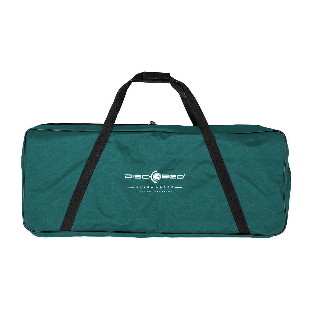 Disc-O-Bed Single Cot, Portable Sleep Solution for Tents & Cabins, Green, XL