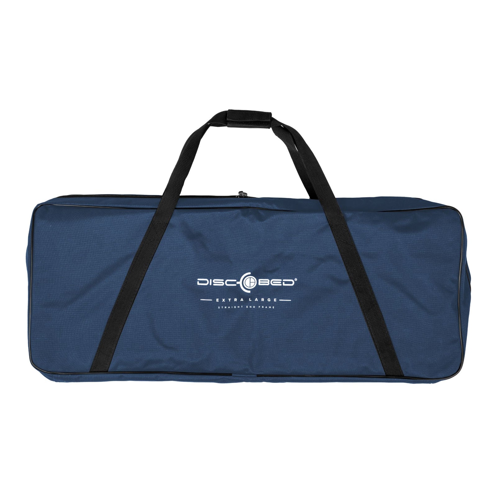 Disc-O-Bed Single Cot, Portable Sleep Solution for Tents & Cabins, Navy, XL - VMInnovations