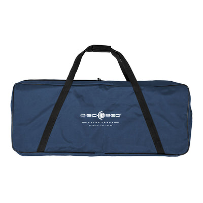 Disc-O-Bed Single Cot, Portable Sleep Solution for Tents & Cabins, Navy, XL - VMInnovations