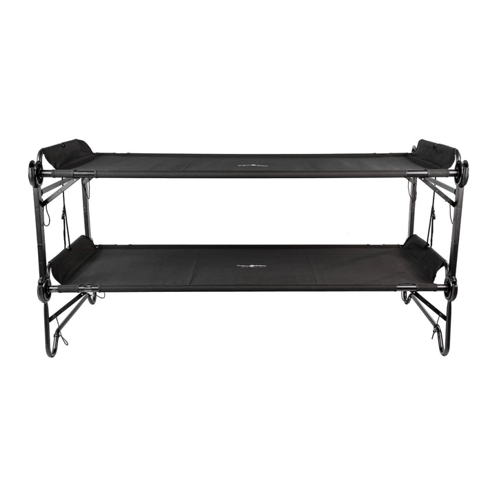 Disc-O-Bed 2XL Outdoor Convertible 2 Person Camping Bunking Cots(Open Box) - VMInnovations