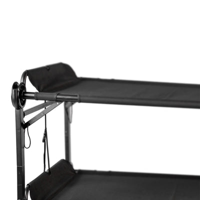 Disc-O-Bed 2XL Outdoor Convertible 2 Person Camping Bunking Cots(Open Box) - VMInnovations