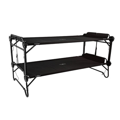 Disc-O-Bed 2XL Outdoor Convertible 2 Person Camping Bunking Cots(Open Box) - VMInnovations