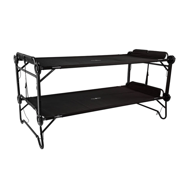 Disc-O-Bed 2XL Outdoor Convertible 2 Person Camping Bunking Cots(Open Box) - VMInnovations