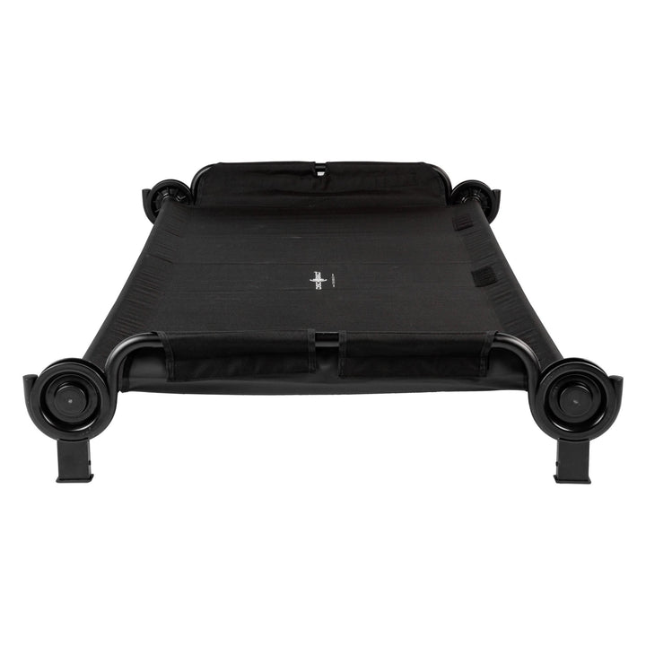 Disc-O-Bed Trundle Cot for XL or 2XL Bunk System w/ Carry Bag, Black (Open Box) - VMInnovations