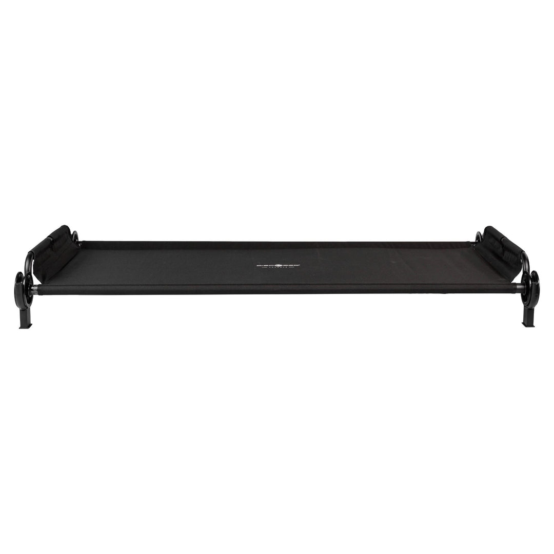 Disc-O-Bed Trundle Cot for XL or 2XL Bunk System w/ Carry Bag, Black (Open Box)