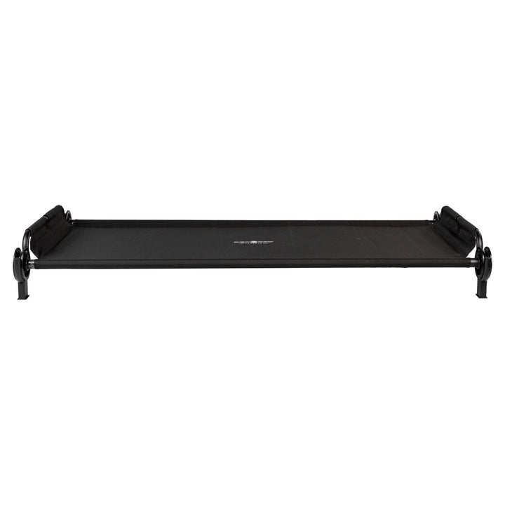 Disc-O-Bed Trundle Cot for XL or 2XL Bunk System w/ Carry Bag, Black (Open Box)