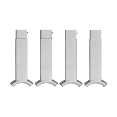 Disc-O-Bed Stack Adapter Kit for Kid-O-Bed and Kid-O-Bunk Cot Systems, Silver - VMInnovations