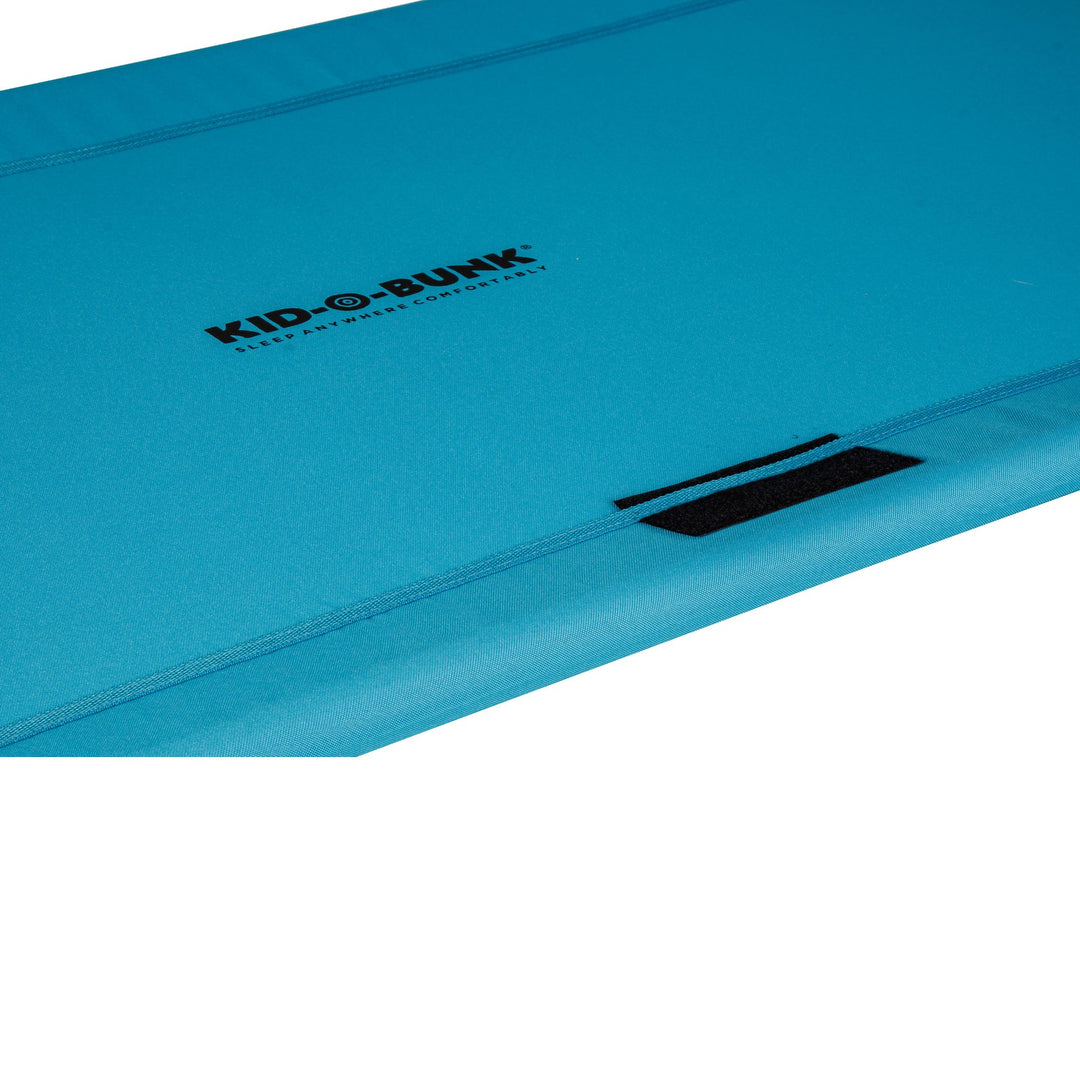 Disc-O-Bed Youth Single Cot Kid-O-Bed with Storage & Carry Bag, Teal (Open Box) - VMInnovations