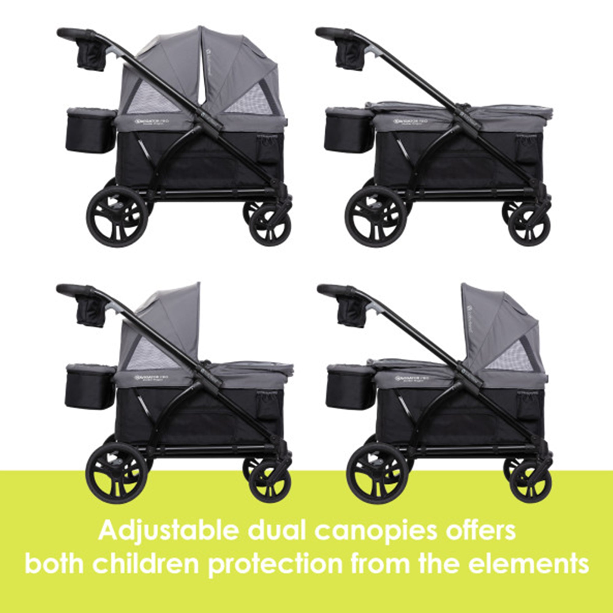 Baby Trend Stroller Wagon Seat2Mat Polyester Seat Insert Lie-Down Mat, Black (Open Box)