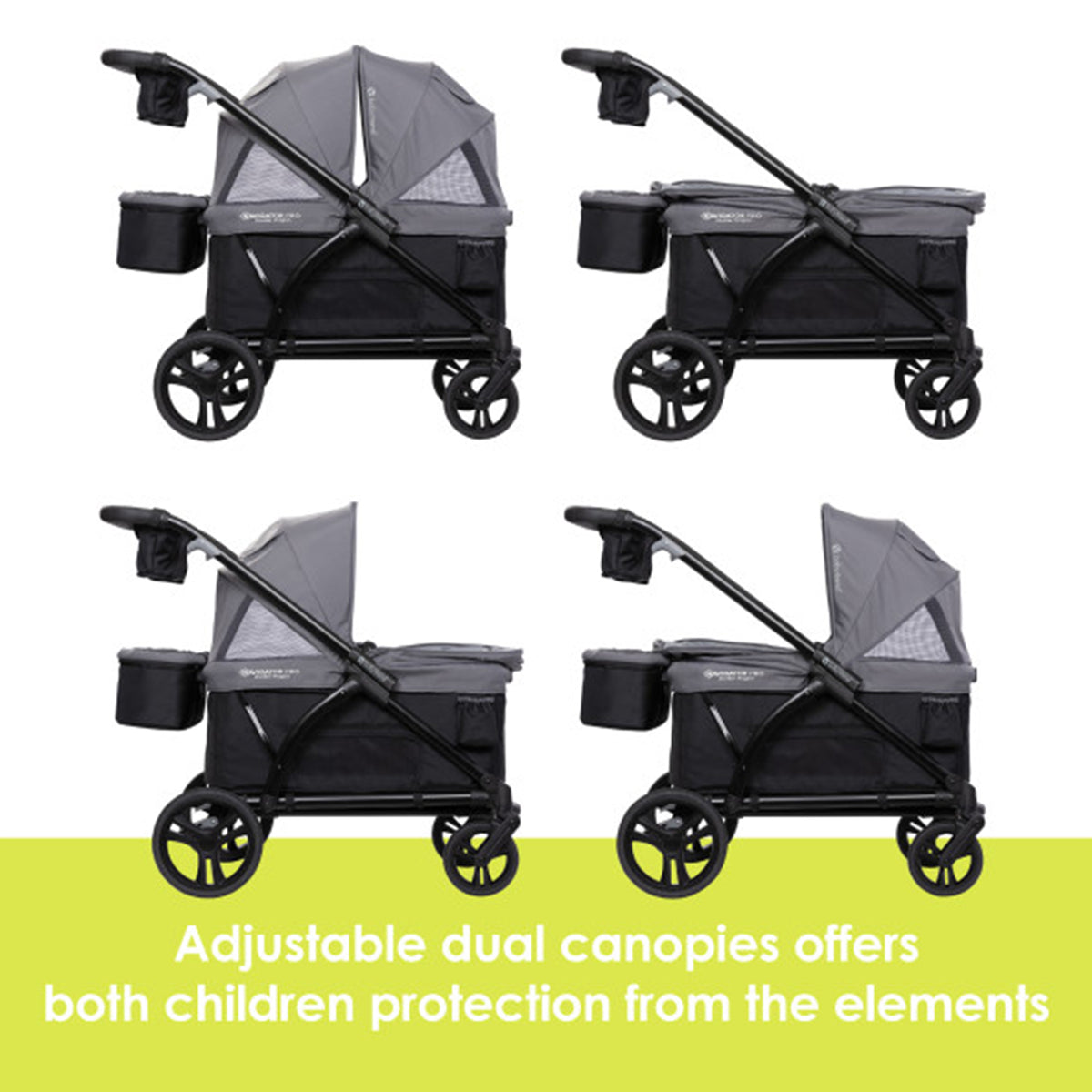 Baby Trend Stroller Wagon Seat2Mat Polyester Seat Insert Lie-Down Mat, Black
