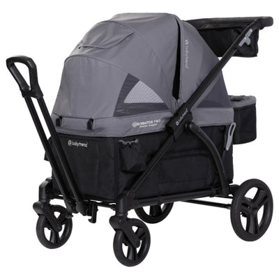 Baby Trend Stroller Wagon Seat2Mat Polyester Seat Insert Lie-Down Mat, Black (Open Box)