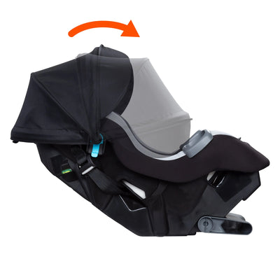 Baby Trend Trooper Plus 3-in-1 Convertible Car Seat with Canopy, Dash Twilight (Open Box)