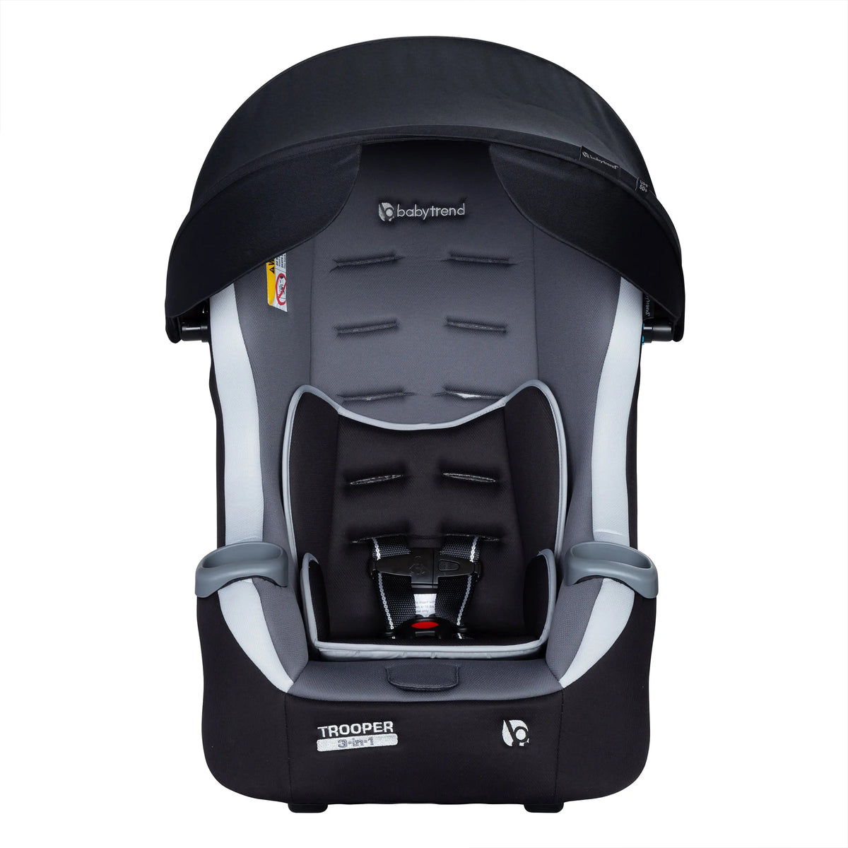 Baby Trend Trooper Plus 3-in-1 Convertible Car Seat with Canopy, Dash Twilight (Open Box)