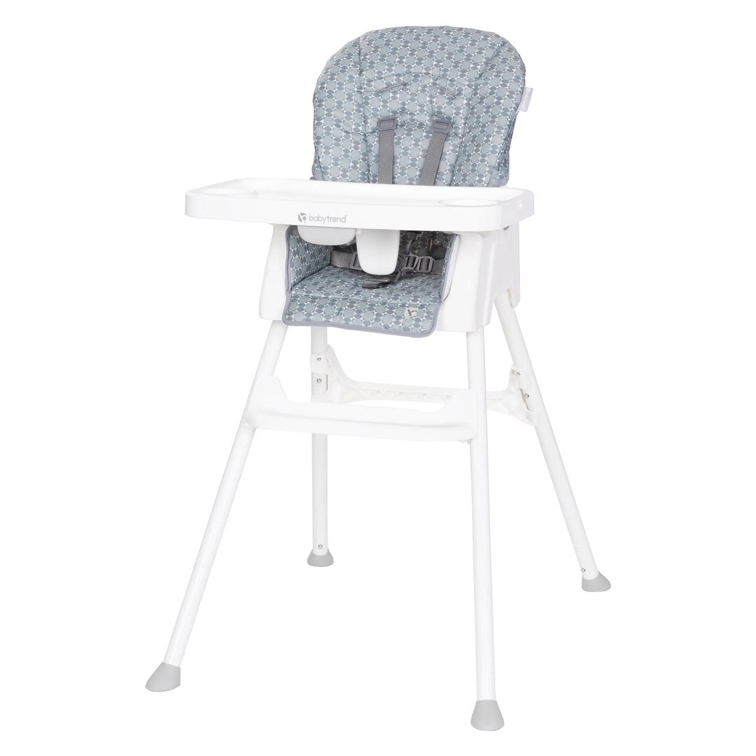 Baby Trend Adapt 4-in-1 Convertible High Chair Toddler Booster Seat, Retro Grey