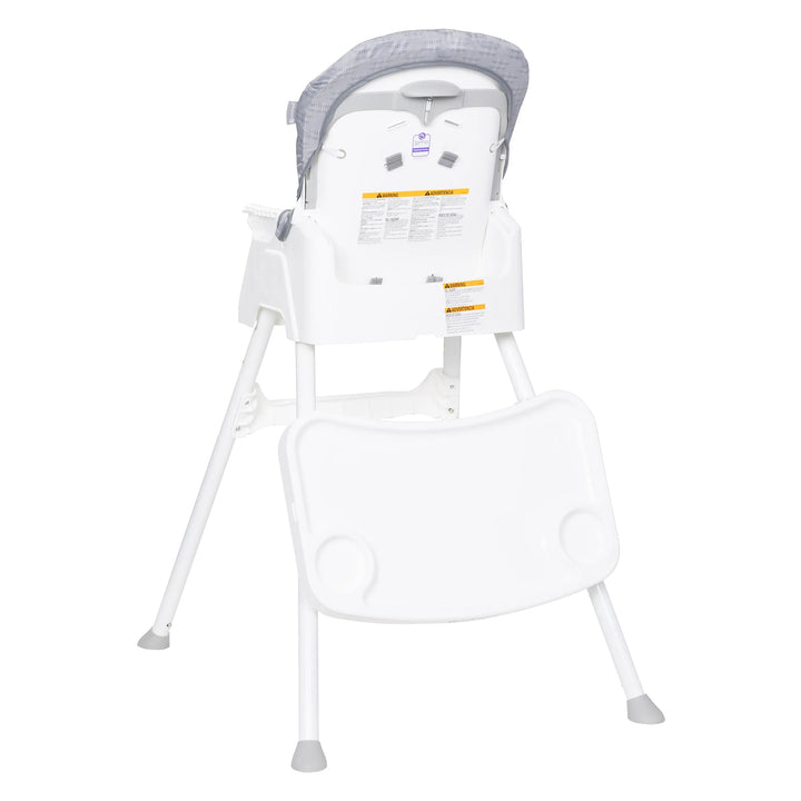 Baby Trend Adapt 4-in-1 Convertible High Chair Toddler Booster Seat, Retro Grey