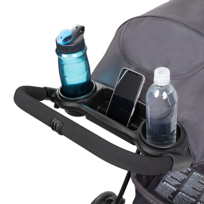 Baby Trend Sonar Seasons Single Stroller w/ Padded Seat & Canopy Grey Open Box) - VMInnovations