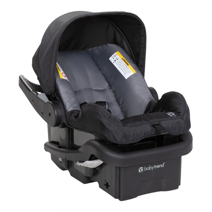 Baby Trend Passport Seasons Travel Stroller with EZ-Lift Infant Car Seat, Black