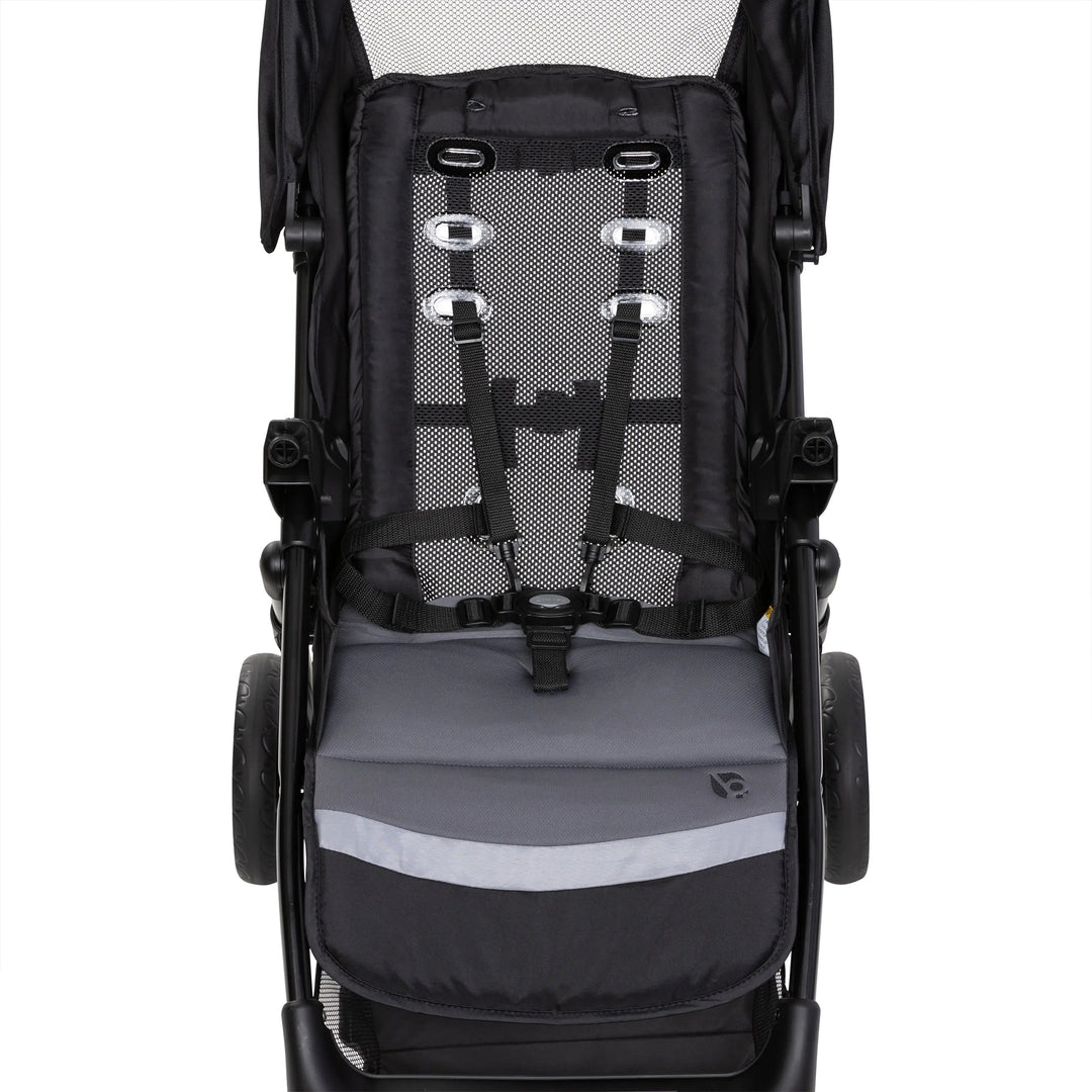 Baby Trend Passport Seasons Travel Stroller with EZ-Lift Infant Car Seat, Black