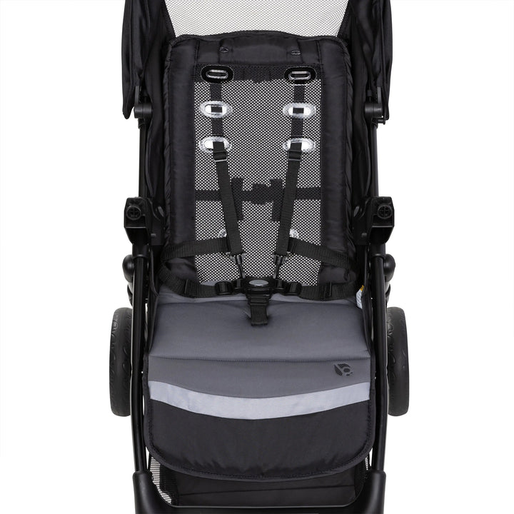 Baby Trend Passport Seasons Travel Stroller with EZ-Lift Infant Car Seat, Black