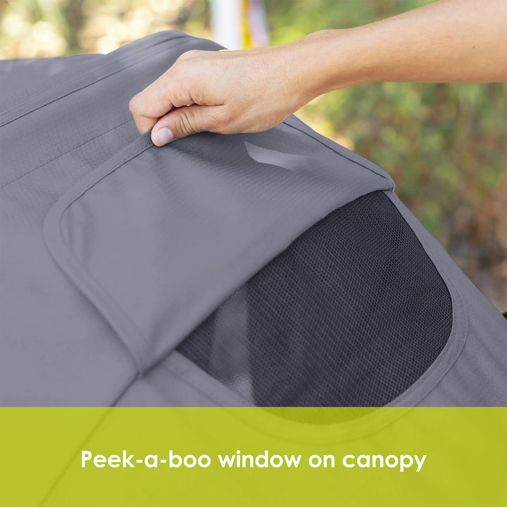 Baby Trend Navigator PLUS 2-in-1 Foldable Stroller Wagon with Canopy (Open Box) - VMInnovations