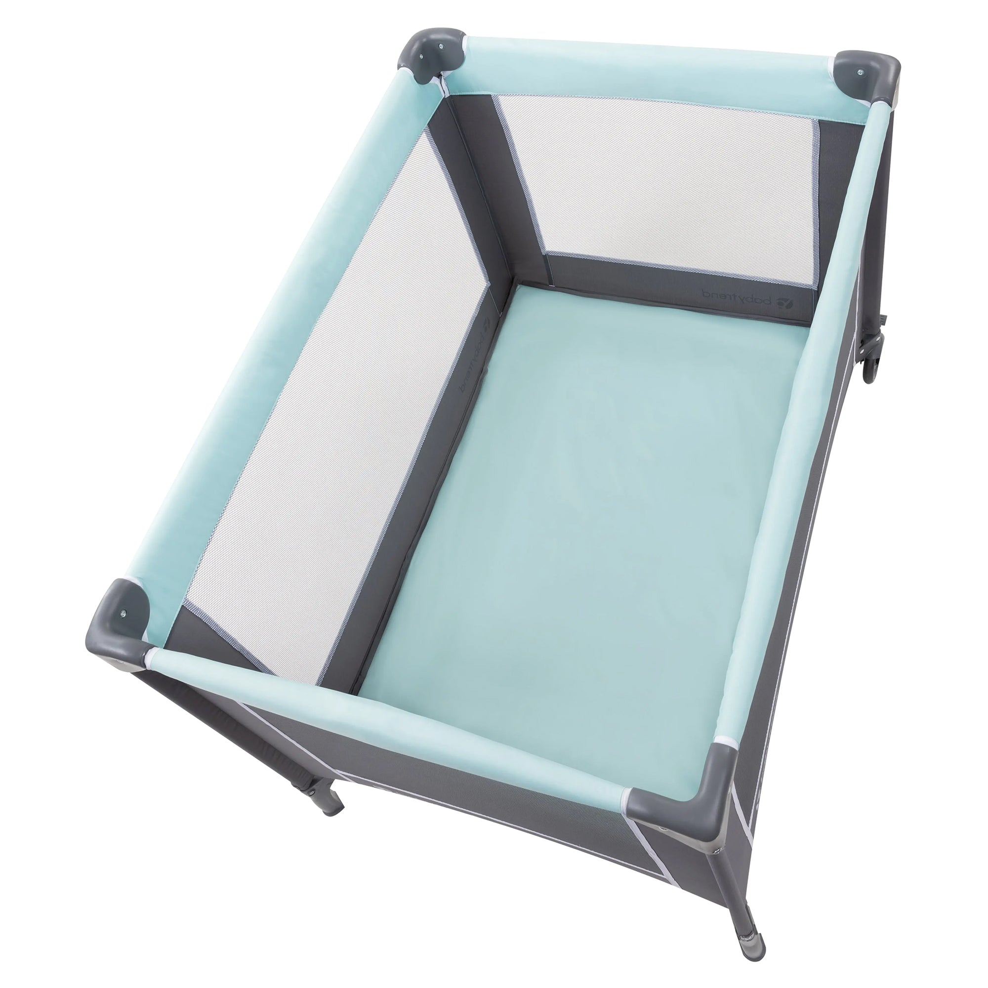 Baby Trend Portable Playard with Bassinet and Travel Bag, Nursery Center, Blue - VMInnovations